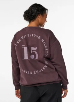Sweatshirt mit Statement-Detail