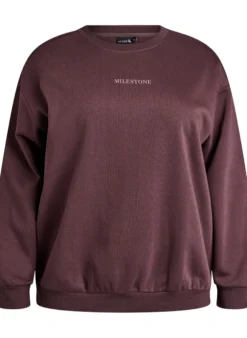 Sweatshirt mit Statement-Detail