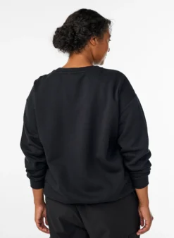 Sweatshirt mit Statement-Detail