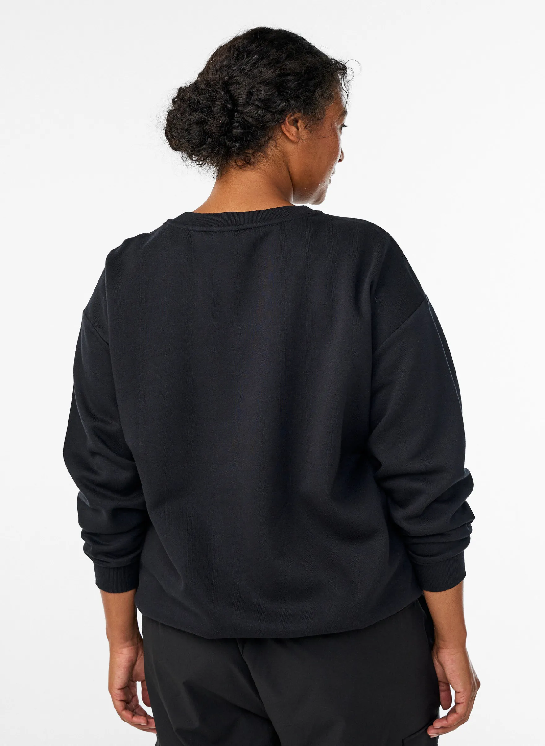 Sweatshirt mit Statement-Detail