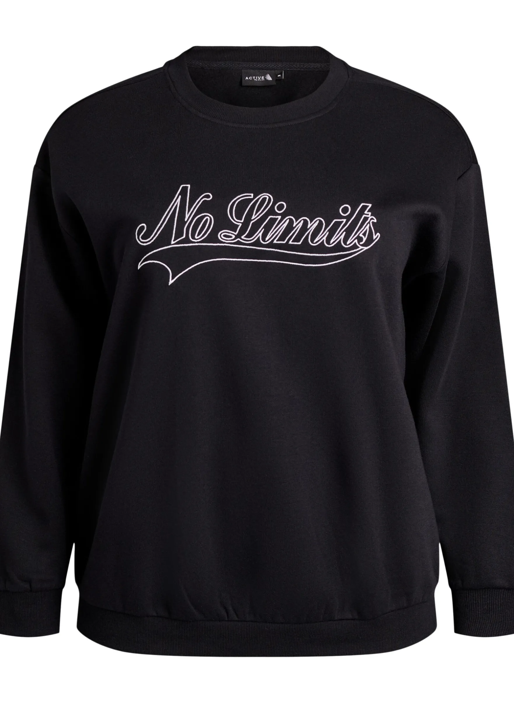 Sweatshirt mit Statement-Detail
