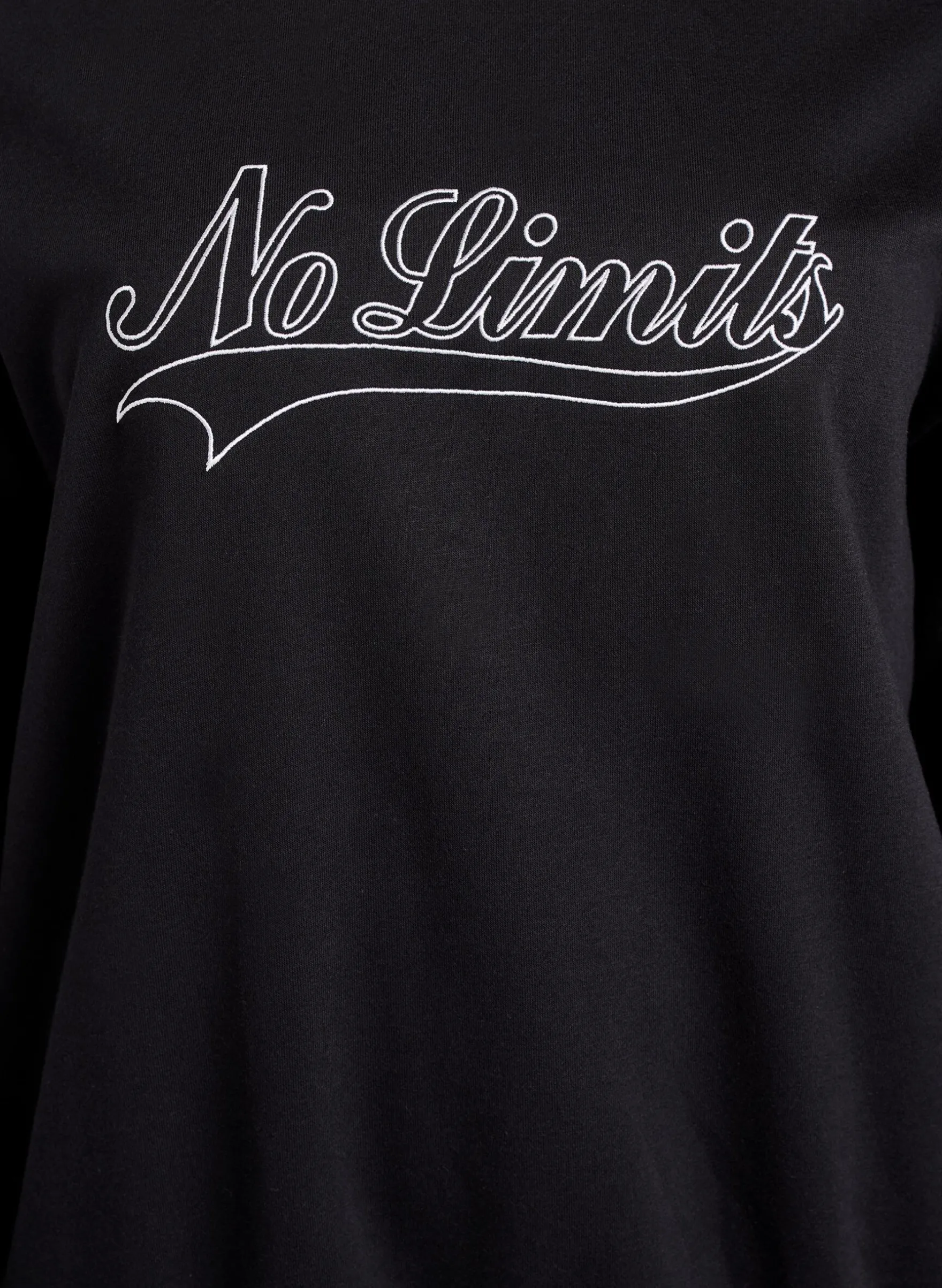 Sweatshirt mit Statement-Detail