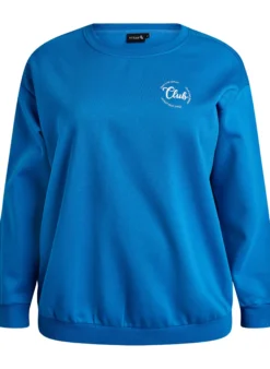 Sweatshirt mit Textprint