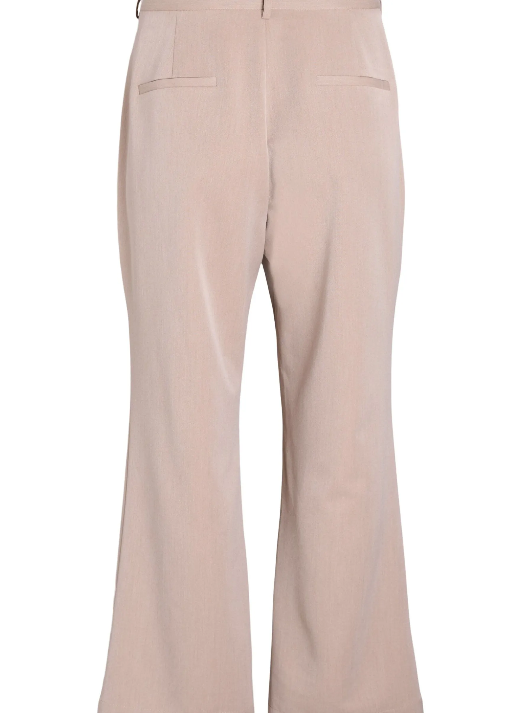 Taillierte Hose mit hoher Taille und geraden Beinen