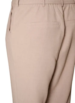 Taillierte Hose mit hoher Taille und gerader Passform