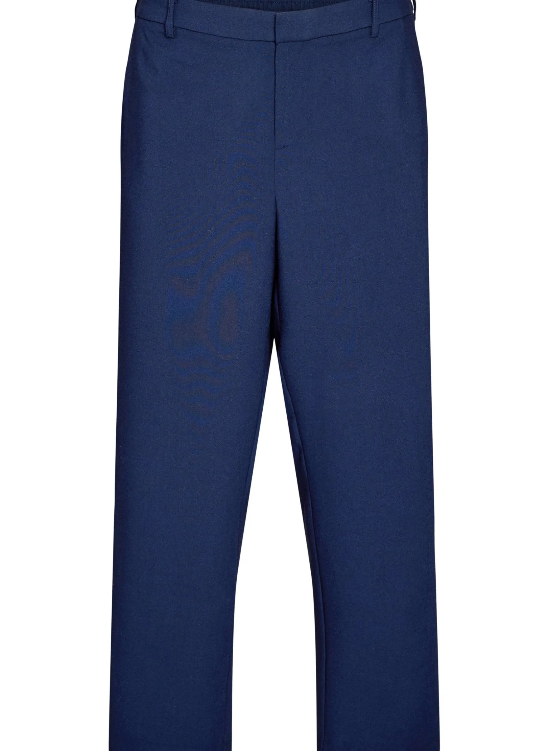 Taillierte Hose mit hoher Taille und gerader Passform