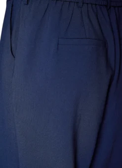 Taillierte Hose mit hoher Taille und gerader Passform