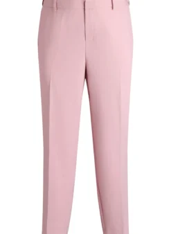 Taillierte Hose mit hoher Taille und gerader Passform