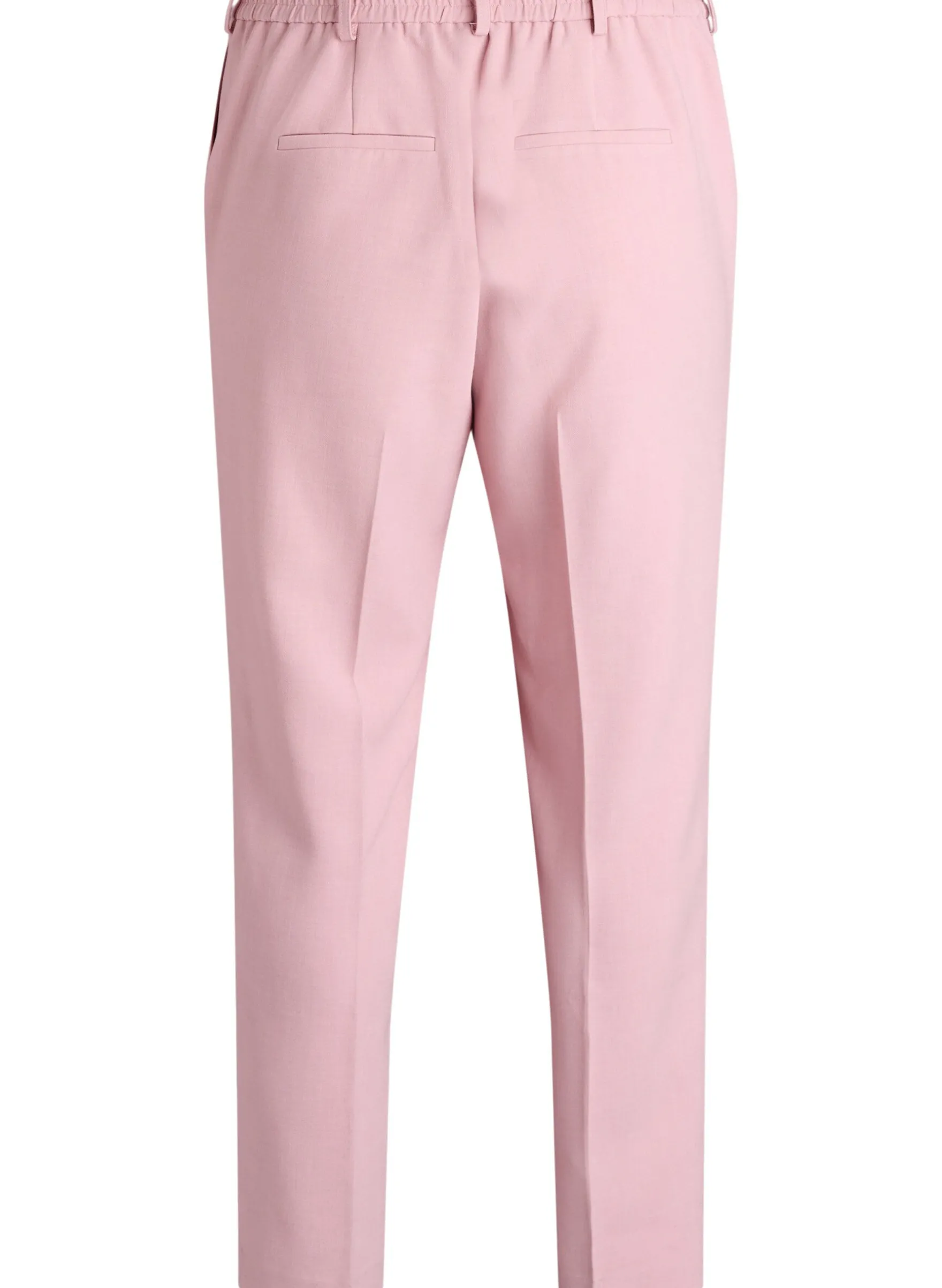 Taillierte Hose mit hoher Taille und gerader Passform