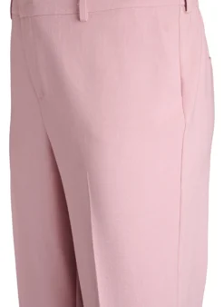 Taillierte Hose mit hoher Taille und gerader Passform