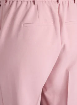 Taillierte Hose mit hoher Taille und gerader Passform