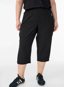 Trainings-Caprihose mit hoher Taille