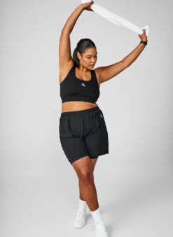 Trainingshorts mit Innenhose