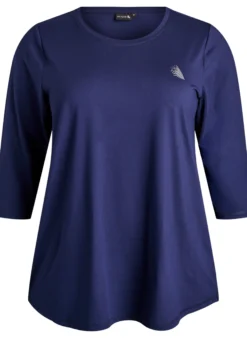 Trainingsshirt mit 3/4-Ärmeln