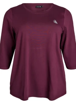 Trainingsshirt mit 3/4-Ärmeln