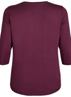 Trainingsshirt mit 3/4-Ärmeln