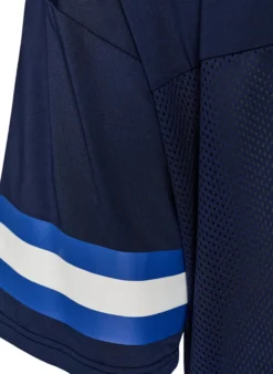 Trainingsshirt mit V-Ausschnitt und Frontprint