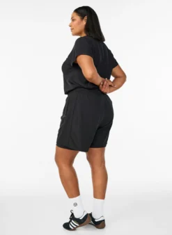 Trainingsshorts mit Innenhose und Handytasche