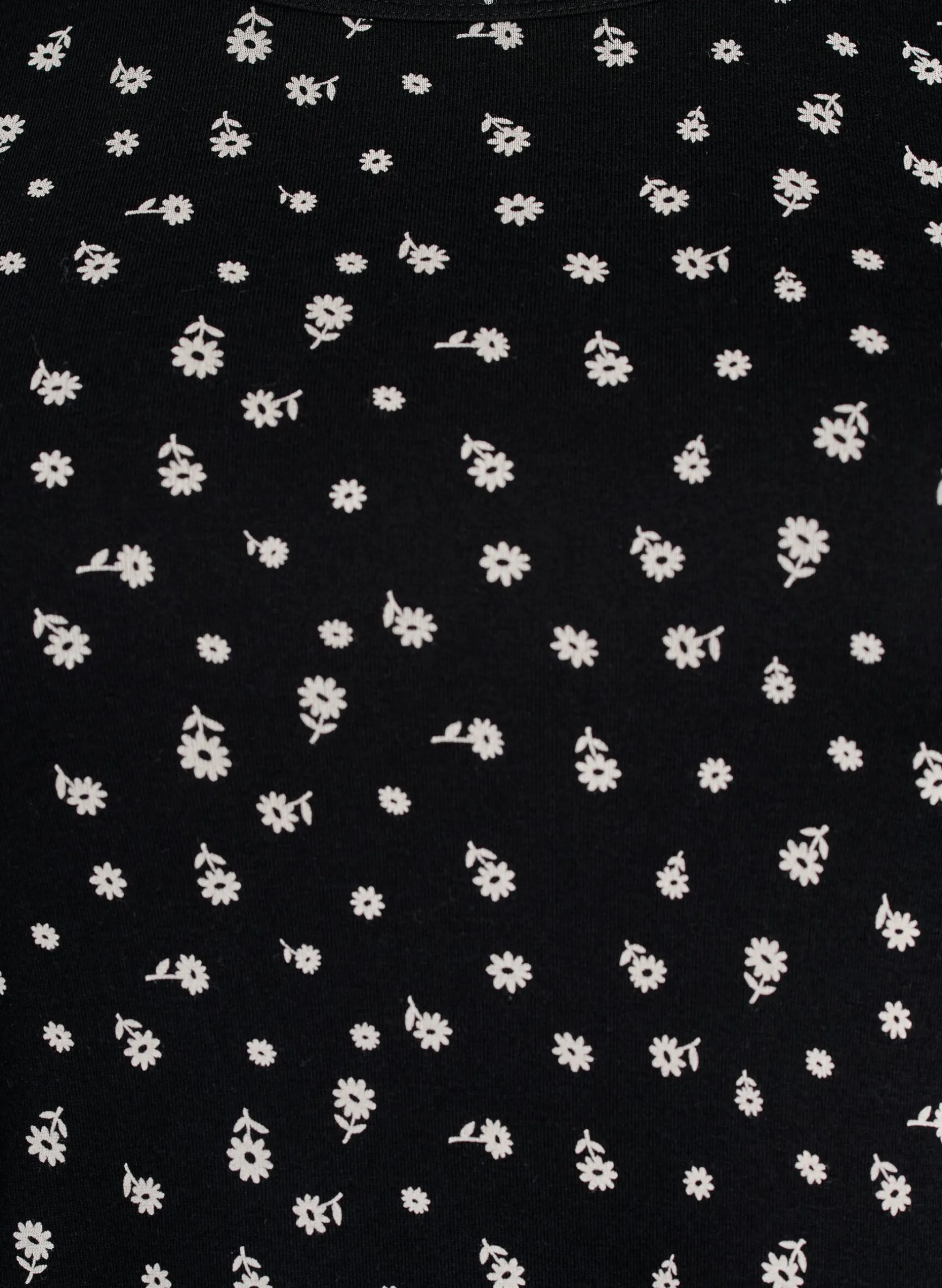 T-Shirt aus Baumwolle mit Allover-Druck