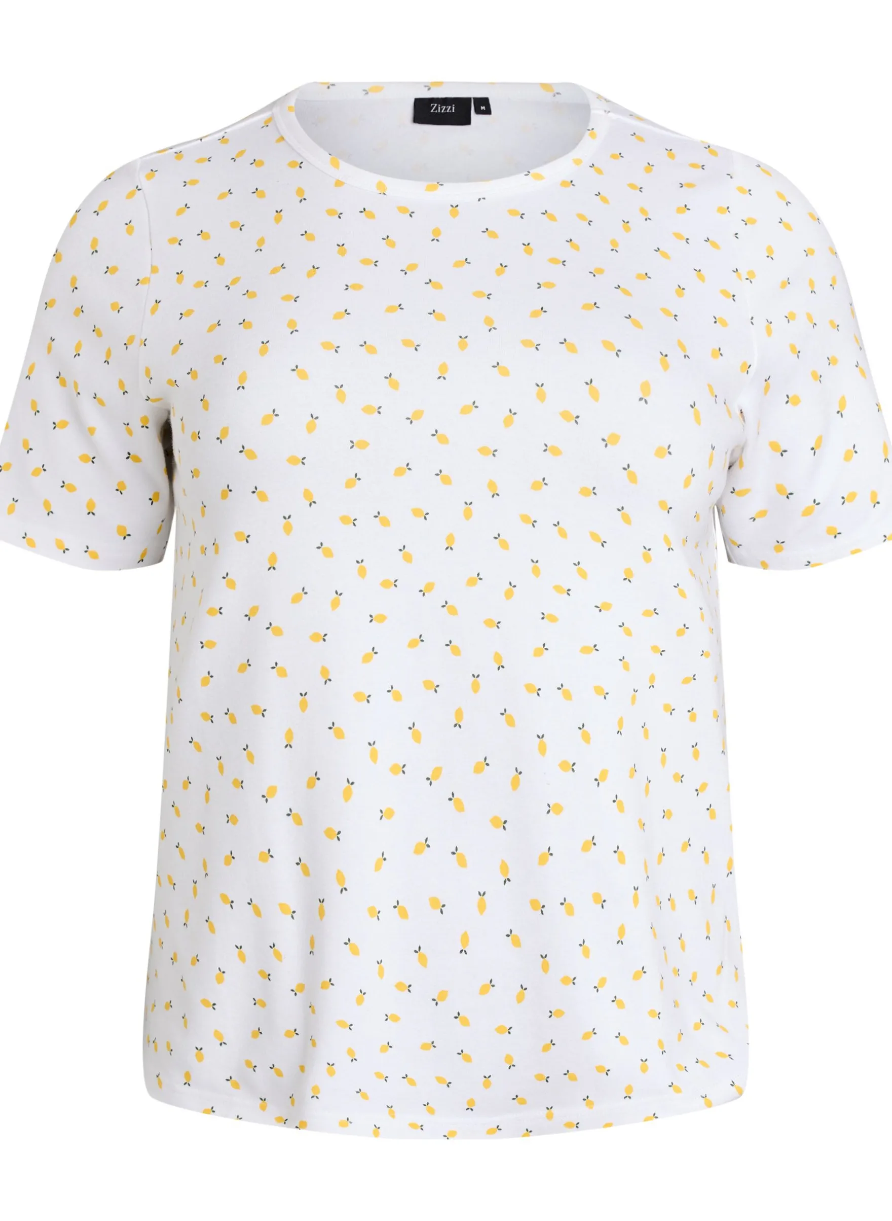 T-Shirt aus Baumwolle mit Allover-Druck