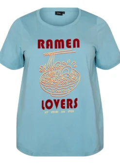 T-Shirt aus Baumwolle mit Print