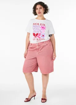 T-Shirt aus Baumwolle mit Print