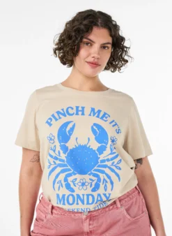 T-shirt aus Baumwolle mit Print