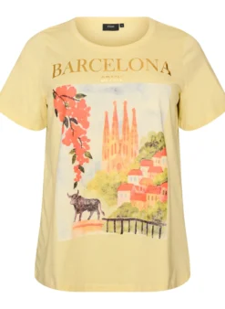 T-shirt aus Baumwolle mit Print