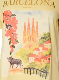 T-shirt aus Baumwolle mit Print