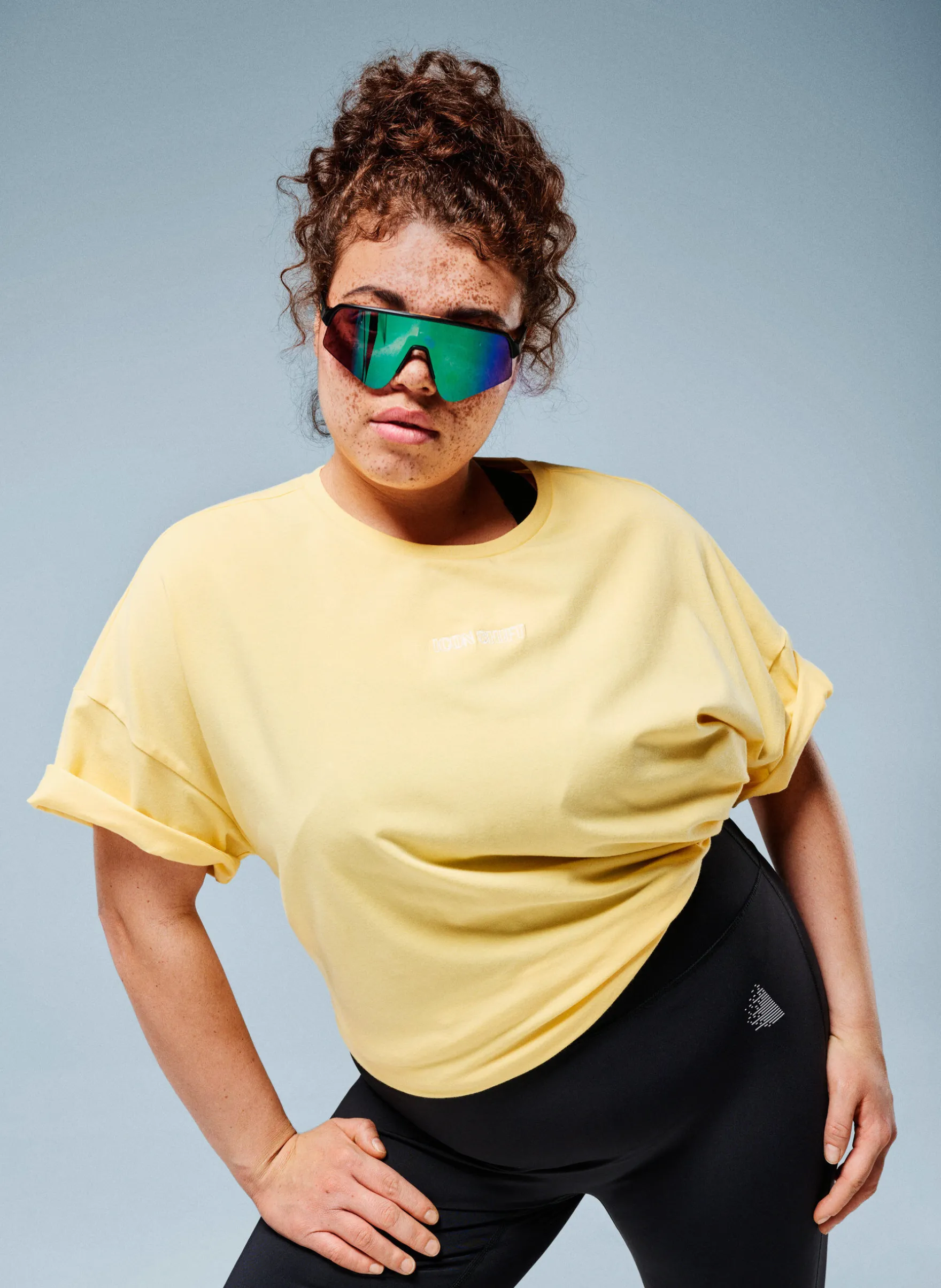T-Shirt aus Bio-Baumwolle mit kleinem Frontmotiv