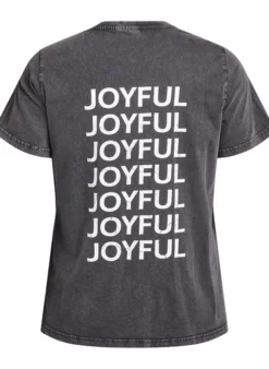 T-Shirt aus Bio-Baumwolle mit Rückenprint
