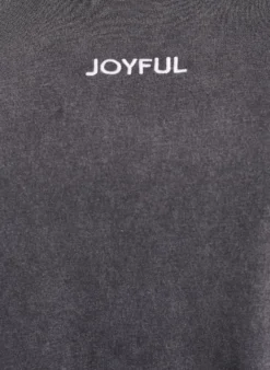 T-Shirt aus Bio-Baumwolle mit Rückenprint