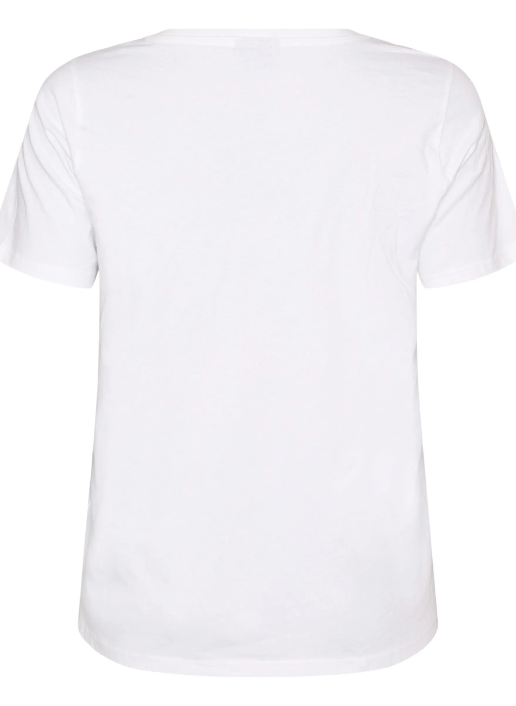 T-Shirt aus Bio-Baumwolle mit Strand-Print
