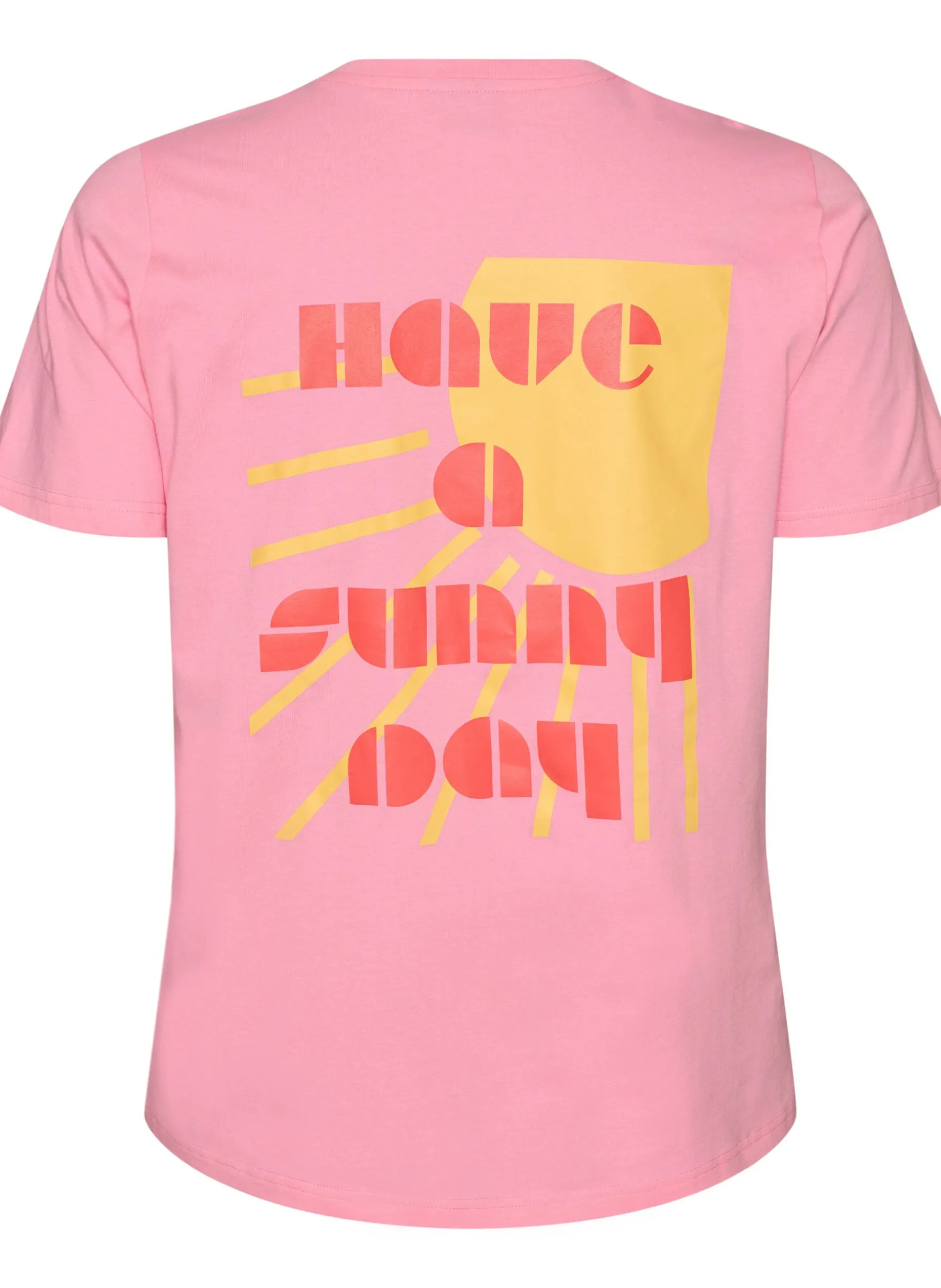 T-Shirt aus Bio-Baumwolle mit Textmotiv