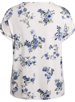 T-Shirt mit Blumenprint