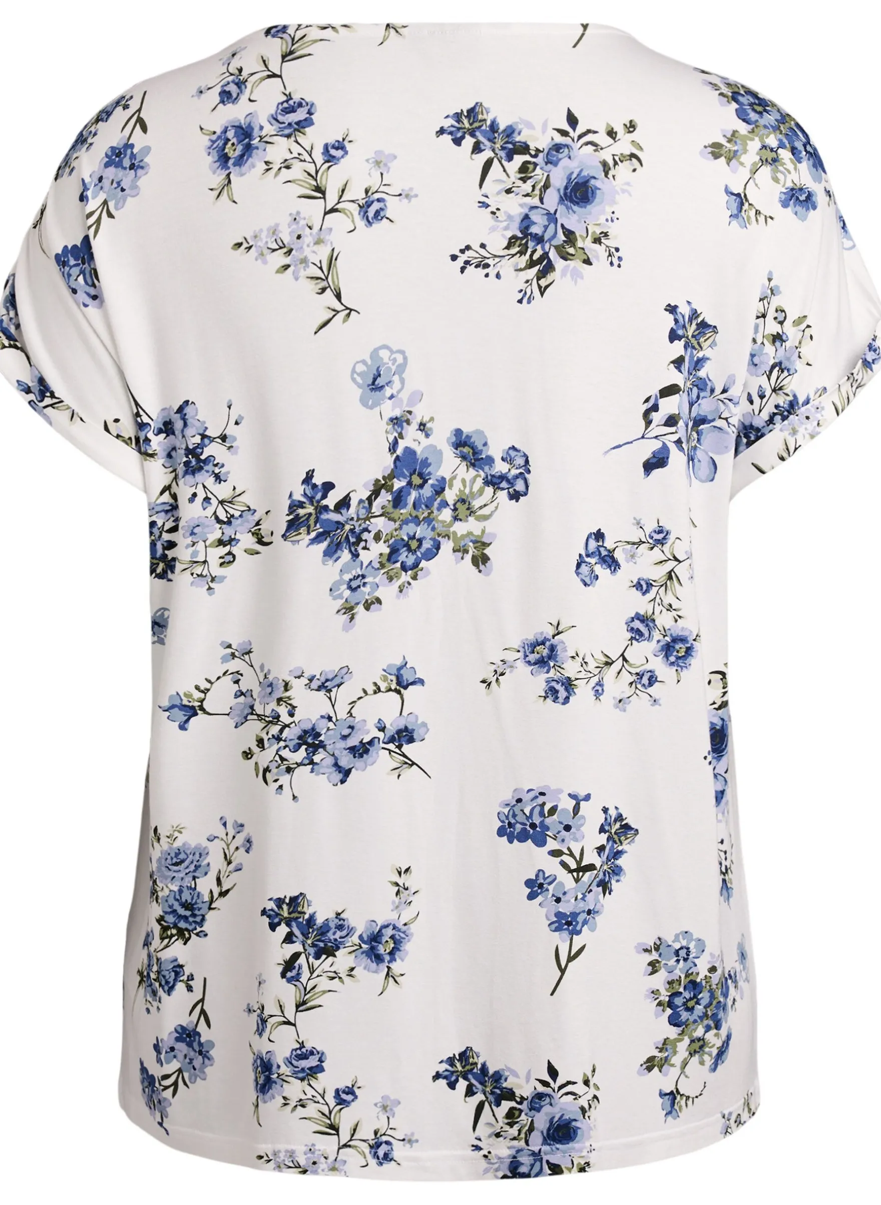 T-Shirt mit Blumenprint