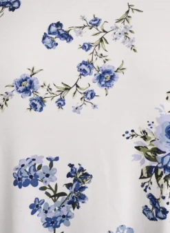 T-Shirt mit Blumenprint