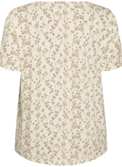 T-Shirt mit floralem Print