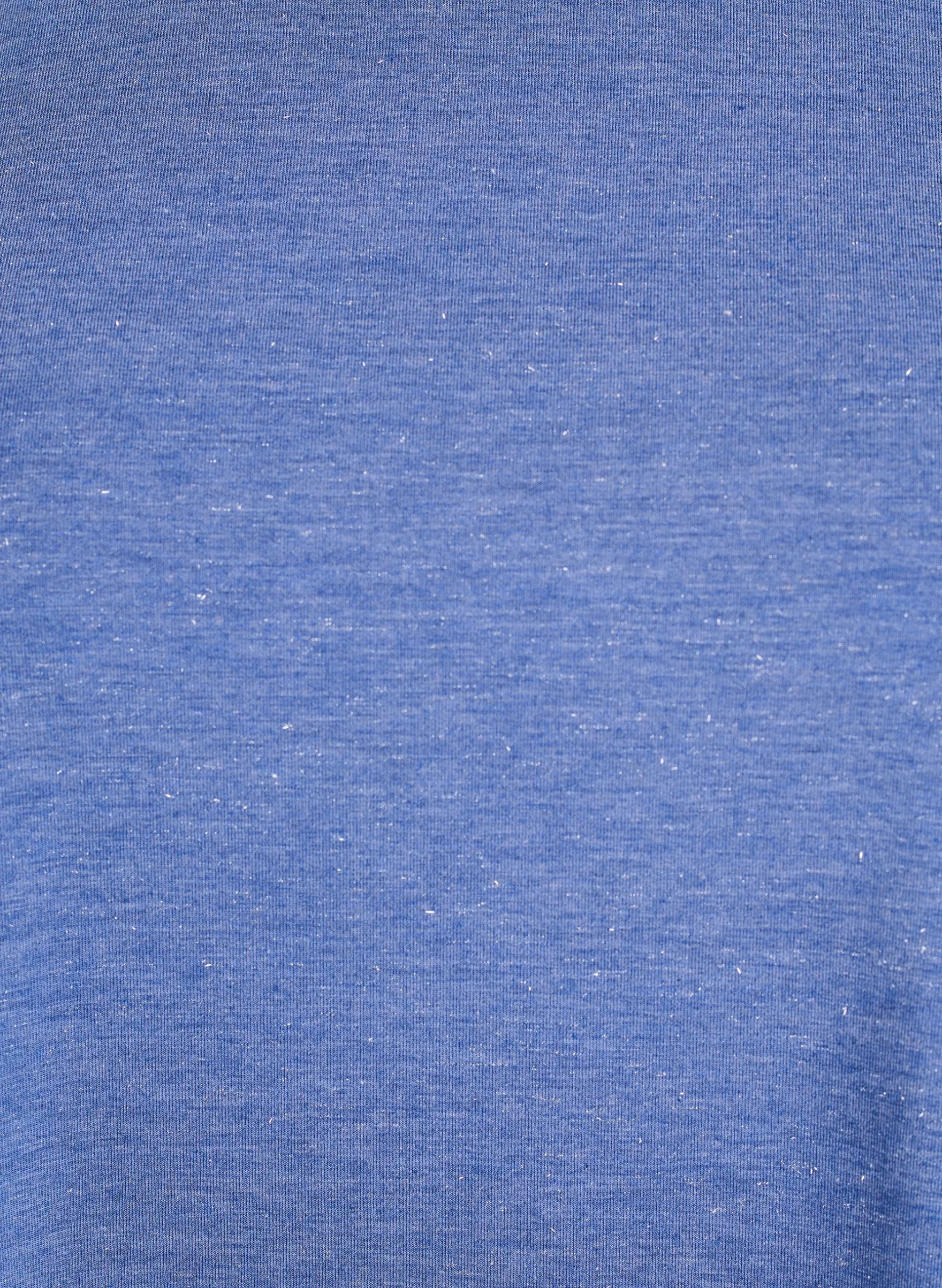 T-Shirt mit Glitzer und kurzen Puffärmeln