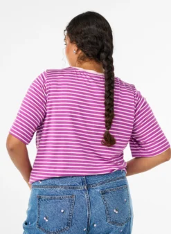 T-Shirt mit TENCEL™ Lyocell und Streifen