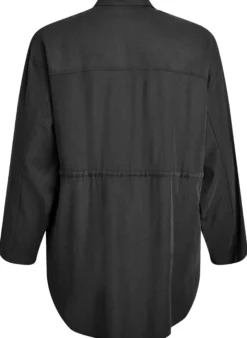 Tunika mit Brusttaschen und verstellbarer Taille