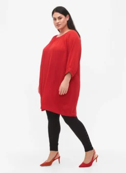 Viskoseleggings mit Druckknöpfen
