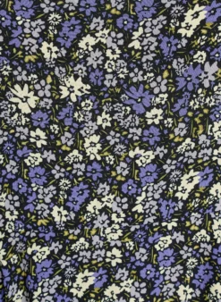 Viskose-Midikleid mit Blumenprint