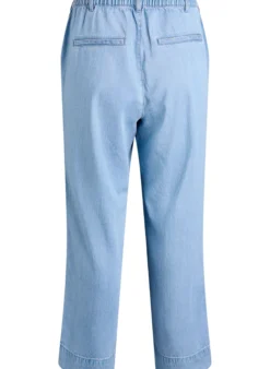 Weite Jeans mit elastischem Bund