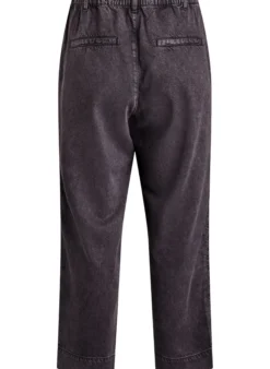Weite Jeans mit elastischem Bund