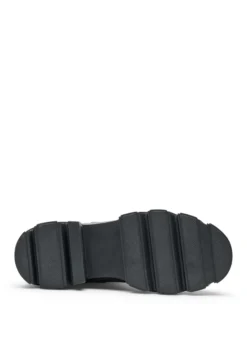 Weiter Passform - Chunky-Stiefel aus Kunstwildleder