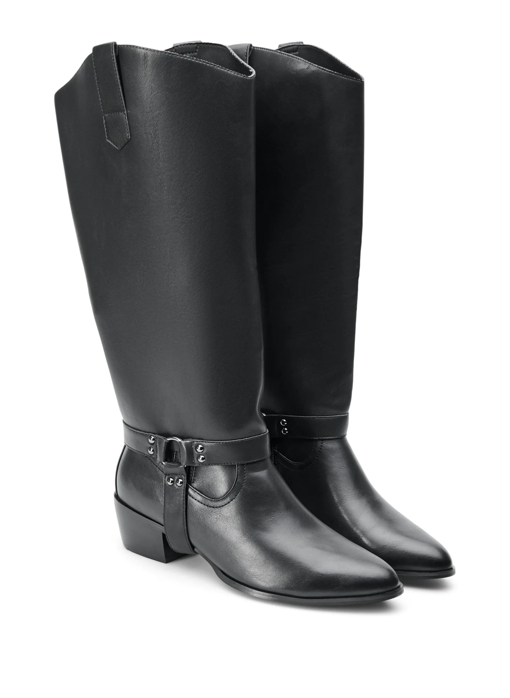 Weiter Passform - Langschaftstiefel mit abnehmbarem Schaft
