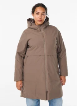 Winterjacke mit verstellbarer Taille