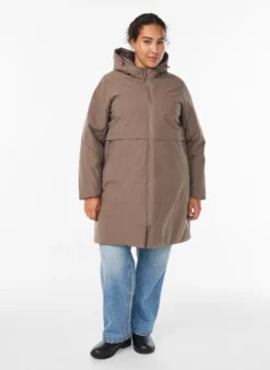 Winterjacke mit verstellbarer Taille