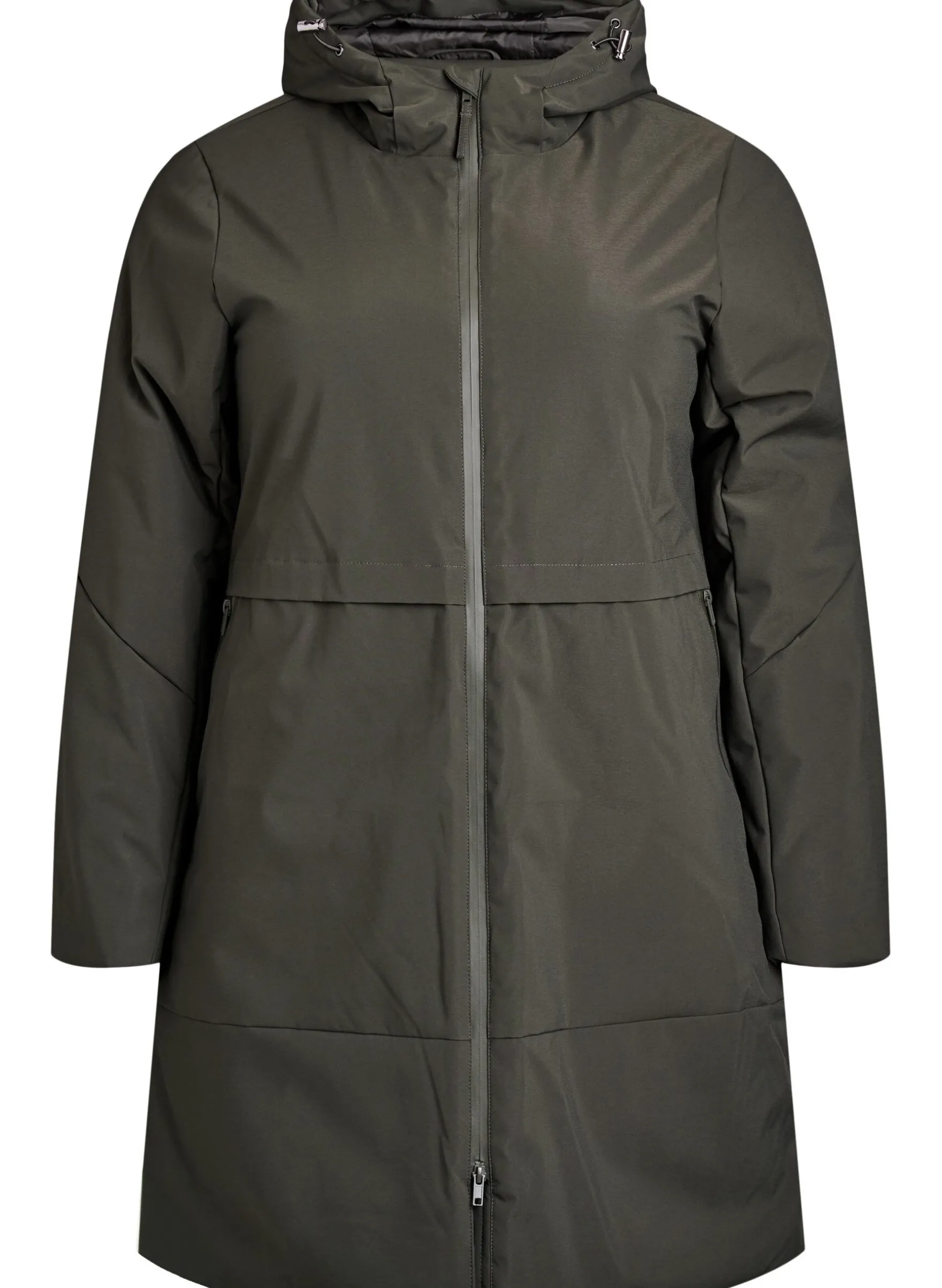 Winterjacke mit verstellbarer Taille